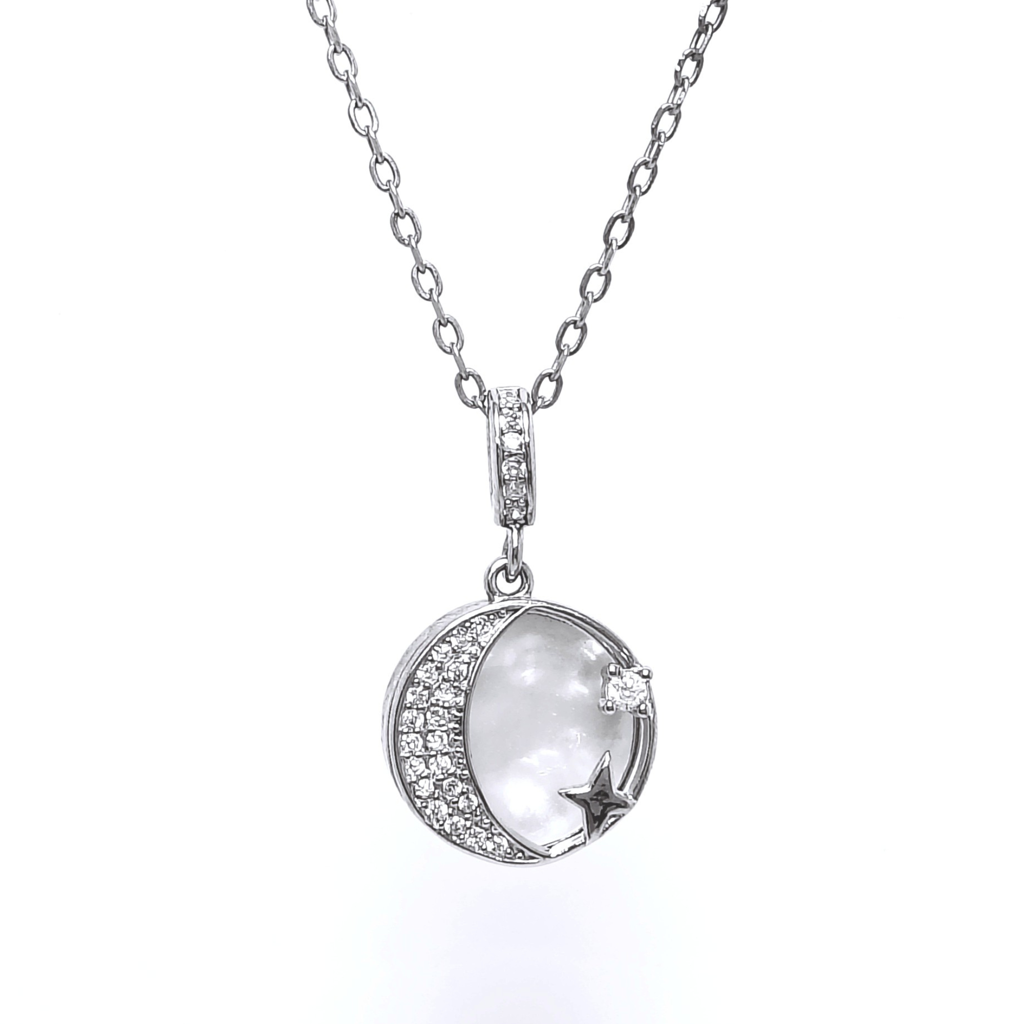 Imperial Sterling 925 Silver Necklace : NKL-210007