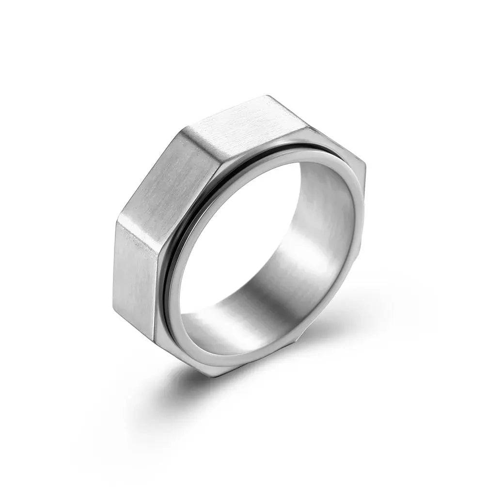 Bolt Silver Ring : MR1S0839-9