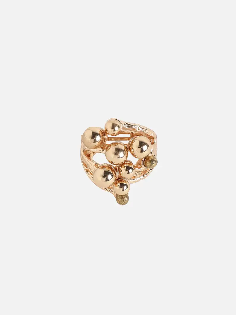 Charu-Women'S Cluster Ball Cocktail Ring : SOHIRG8583