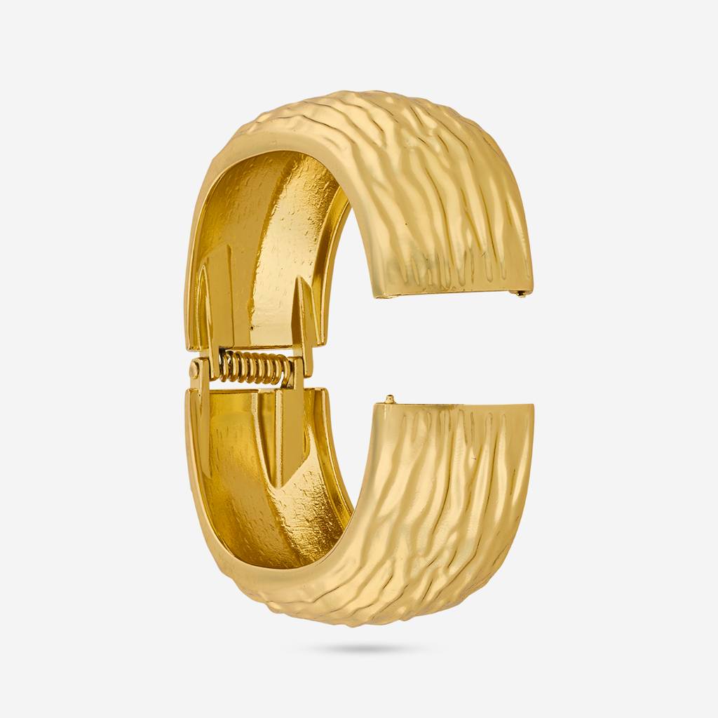 Gold - Plated Casual Wear Trendy Kada - 458866 : 458866