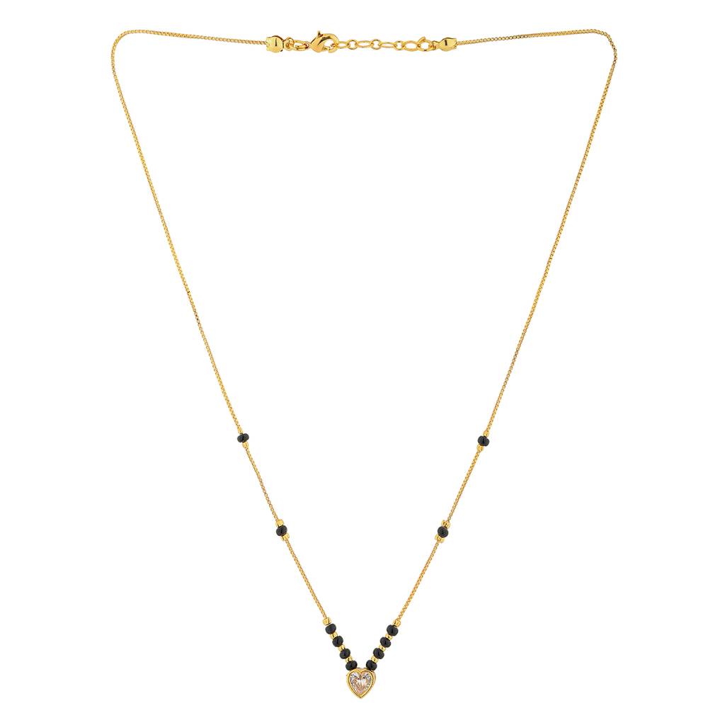 Gold Essentials Luvora American Diamond Mangalsutra : 8905124566093