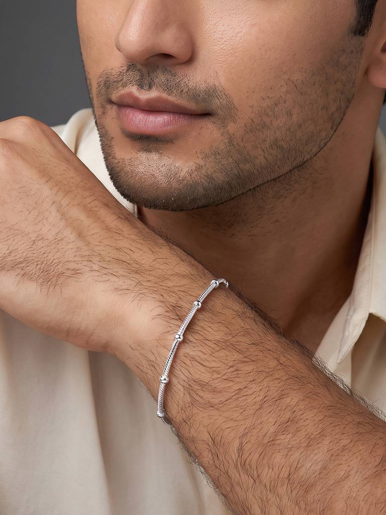 Beaded Snake Chain Bracelet : IOLB4010