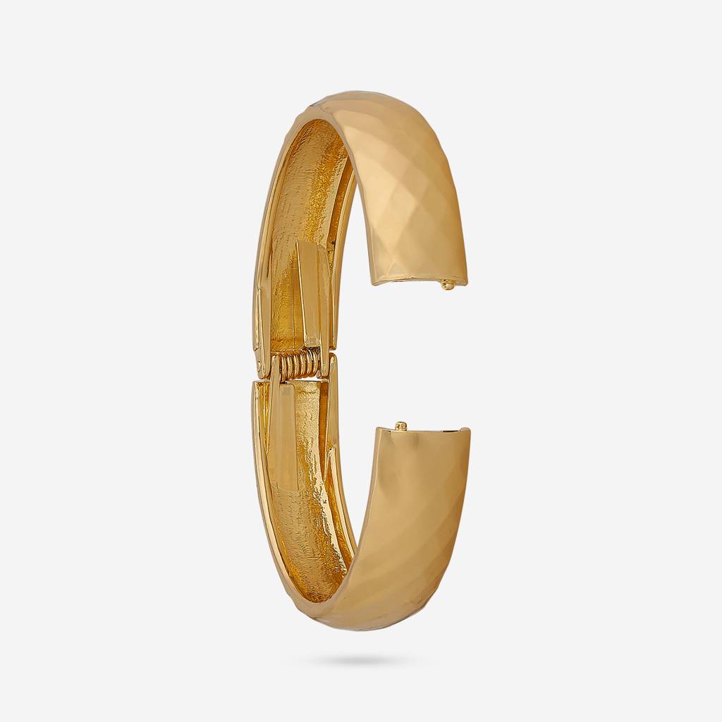 Gold - Plated Casual Wear Trendy Kada - 458931 : 458931
