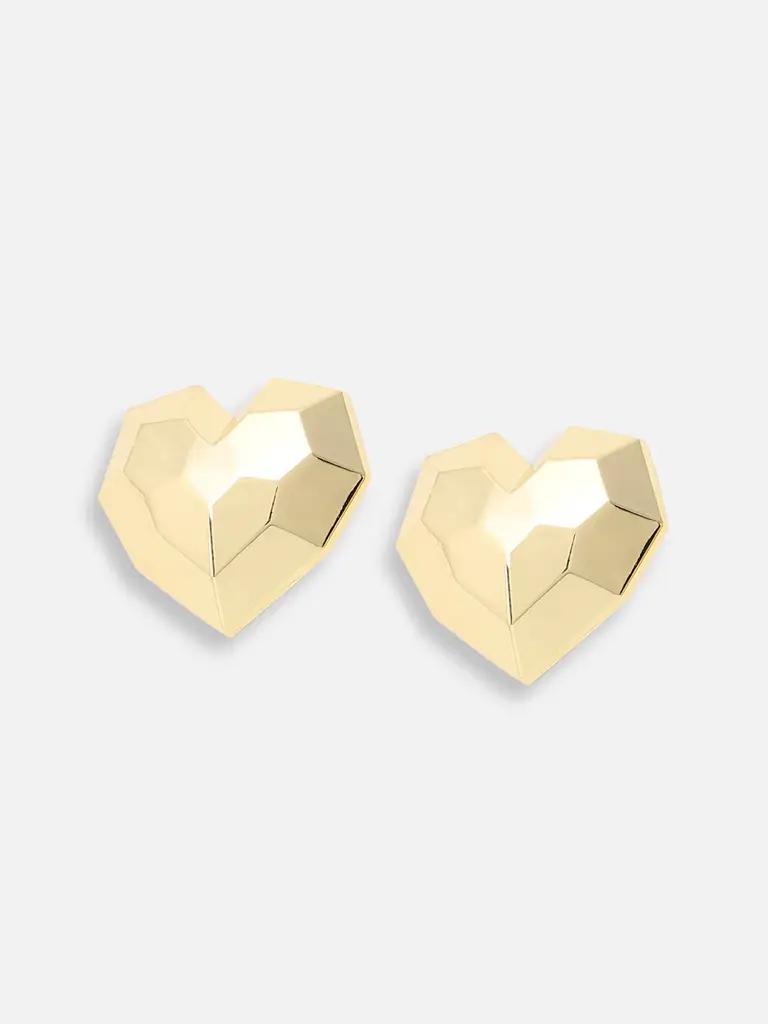 Lysandra-Gold Plated Party Designer Stone Stud For Women : SOHEAR4292