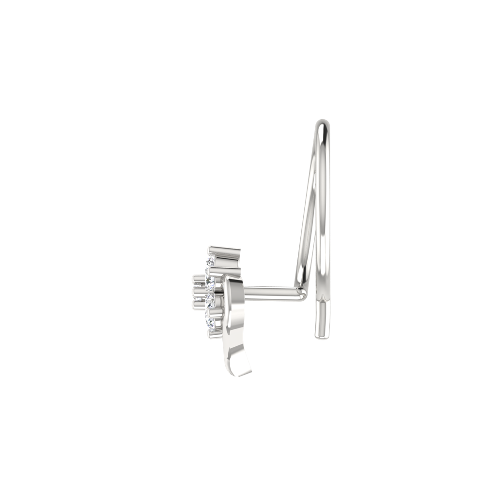 Avsar 9K Bis Hallmarked | Nosepin For Women/Girls |  Avno193 : AVNO193WC