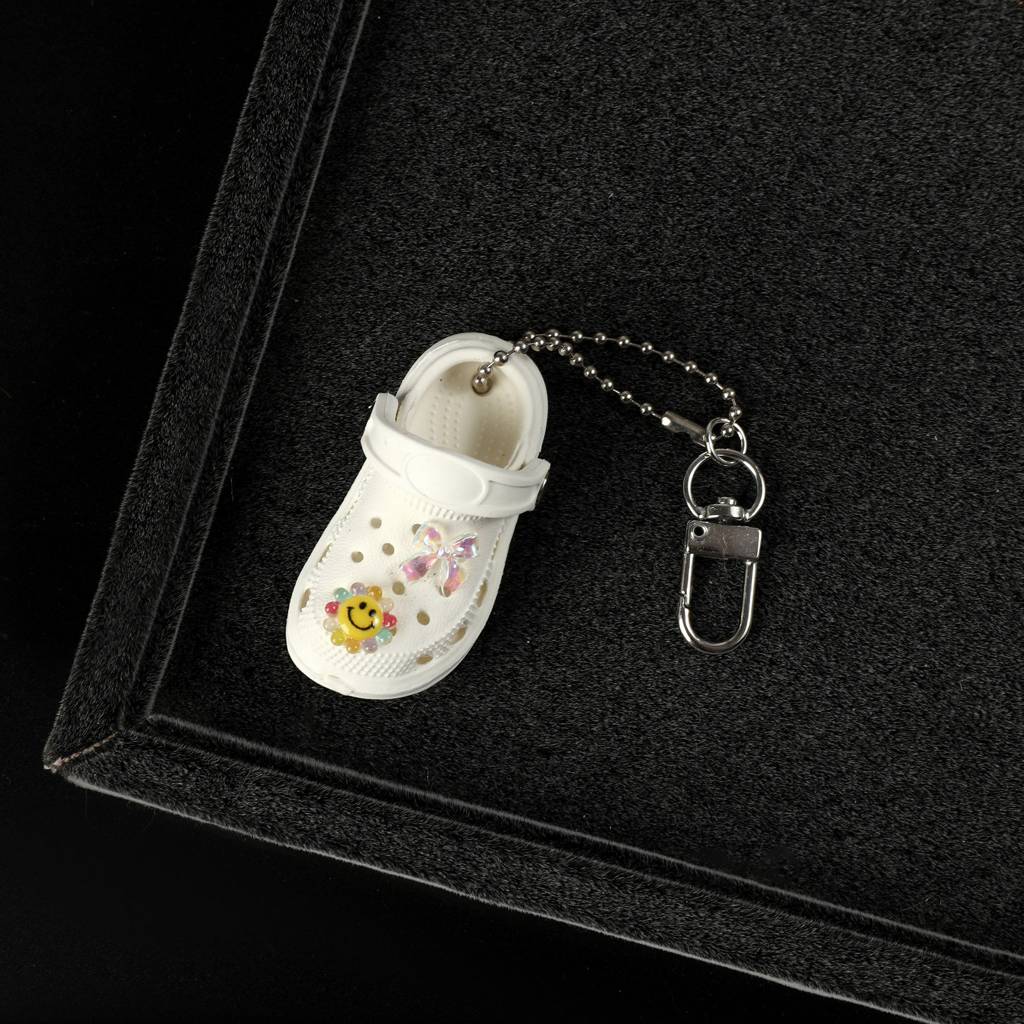 Mini Crocs Bag Charms : C-BG-0081-S-WH