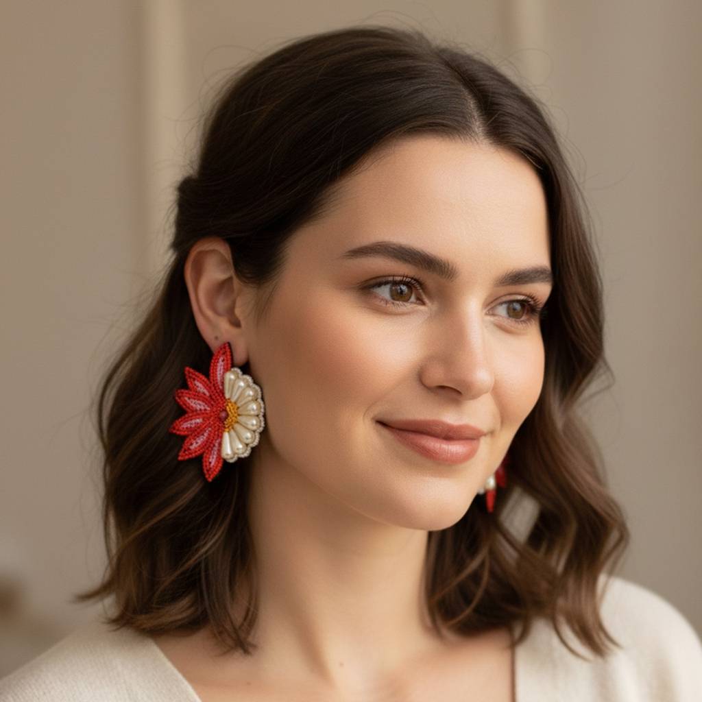 Lily & Daisy Statement Earring : ER09