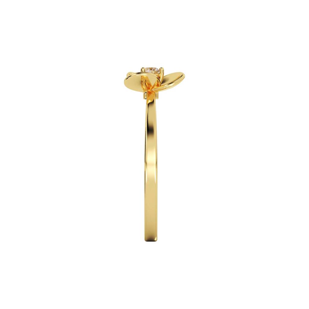 9K Bis Hallmarked Ring For Women/Girls | Avr1095 : AVR1095YC_8