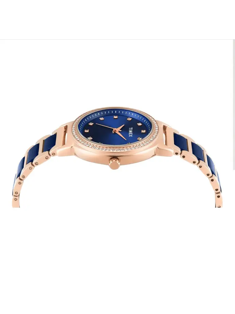 Women 33 Mm Quartz Analog Brass Strap Watch : TWEL274SMU03