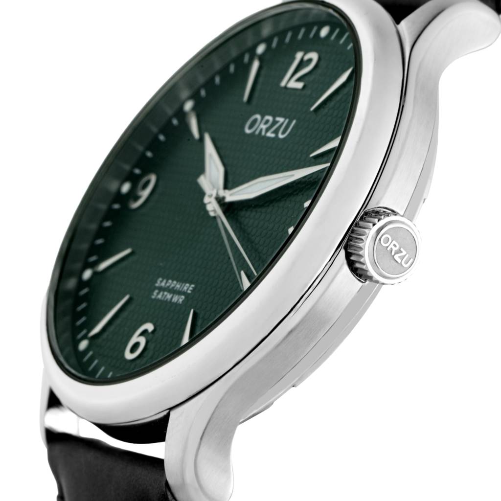 Analog Dial Men'S Watch - Ma10011 | Stainless Steel Case & Solid Band | Sapphire Glass | Band Watch For Men : MA10011
