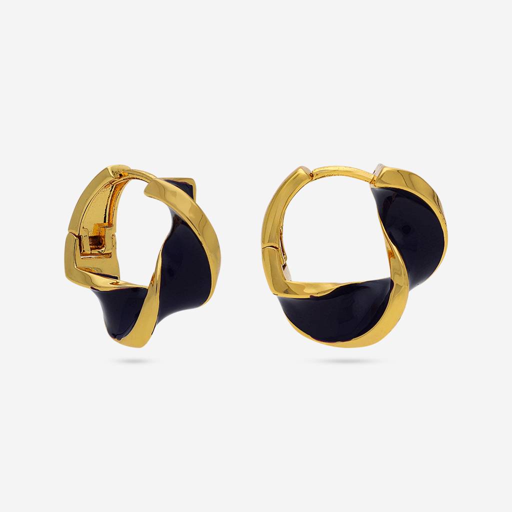 Gold - Plated Casual Wear Trendy Earring - 450576 : 450580
