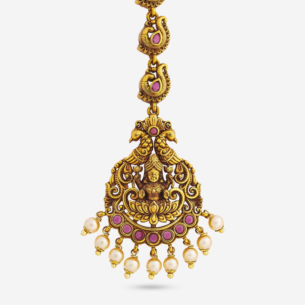 Plated Bridesmaid Antique Tikka - 465179 : 465179