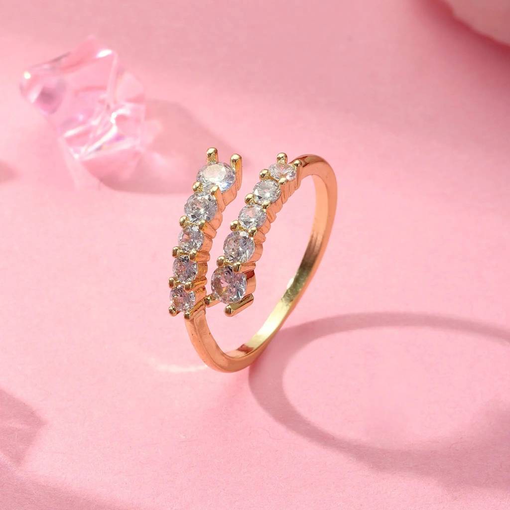 Radiant Charm Jewellery Set : NRC-052-G-1