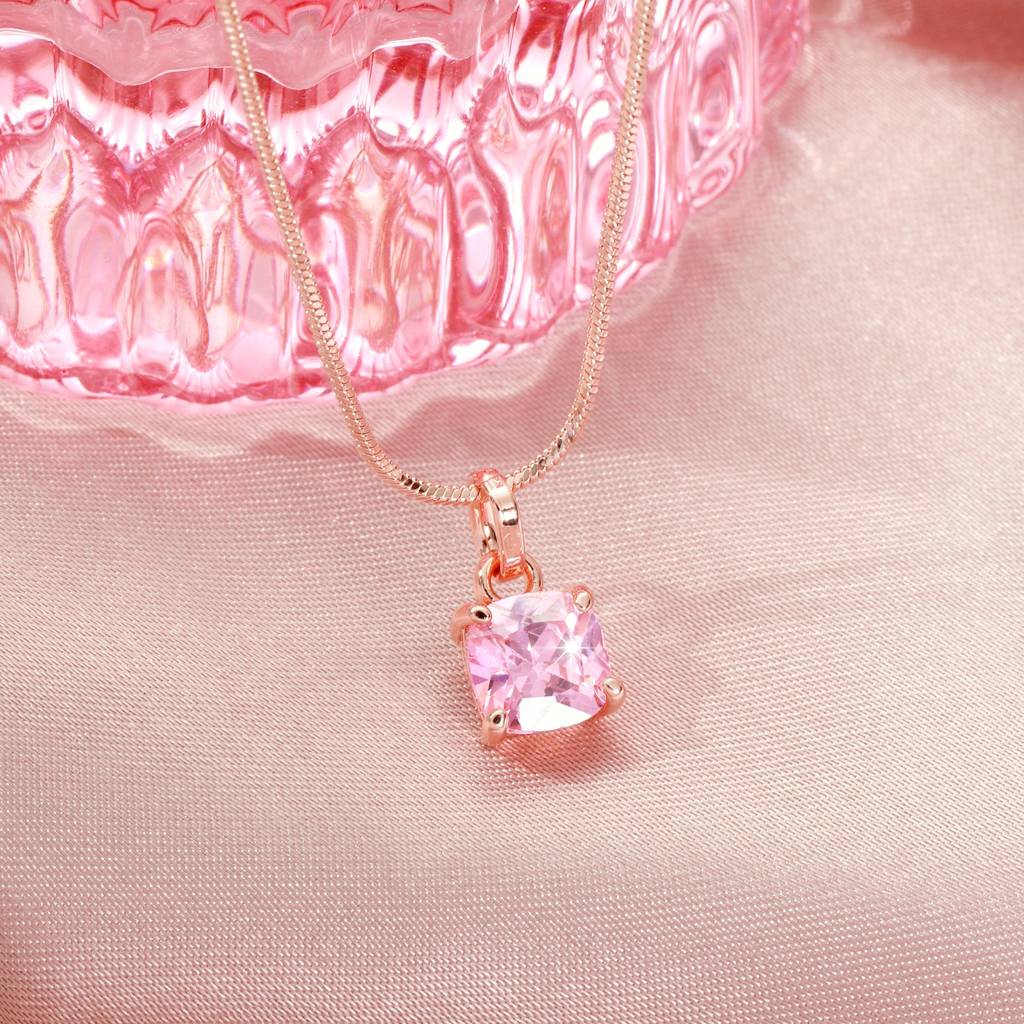 Cupid'S Gem Jewellery Set : JS34400-G-PNK
