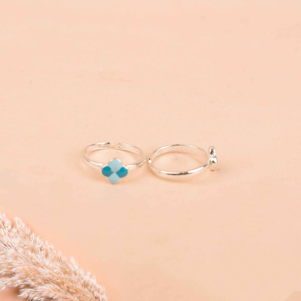 Adya Blossom Bud Toe Ring Cum Midi Ring : SK20100