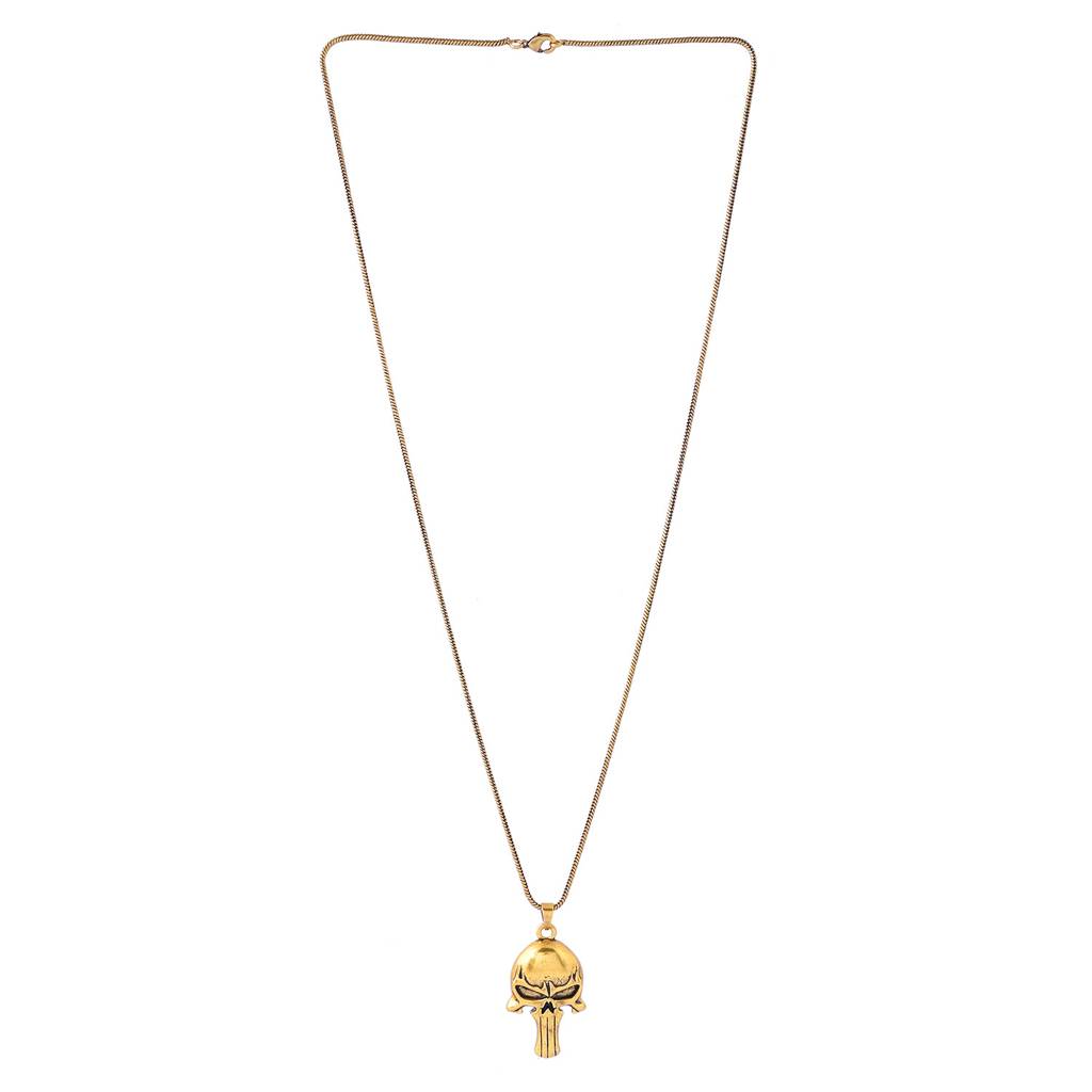 Statement The Golden Skullmark Mens Pendant : 8905124565584