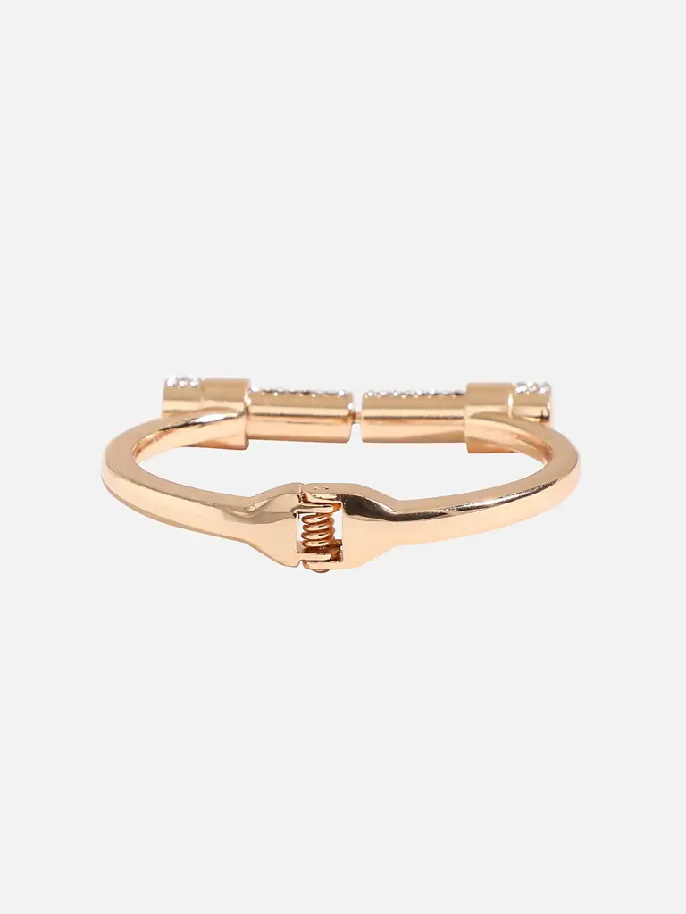 Arabella-Sohi Gold-Plated Cuff Bracelet : SOHIBR8090
