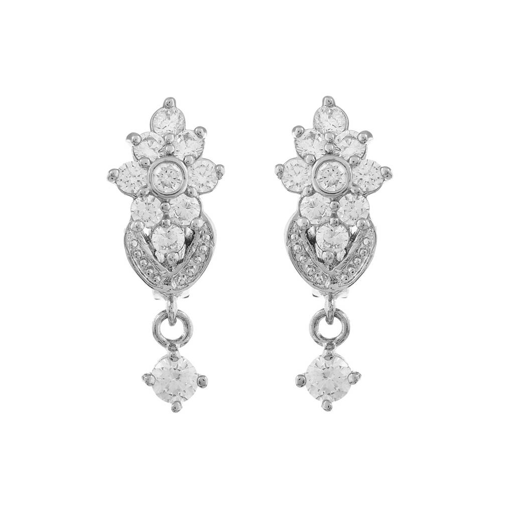 Sparkling Essentials Lyra Hoop Earrings : 8905124547566