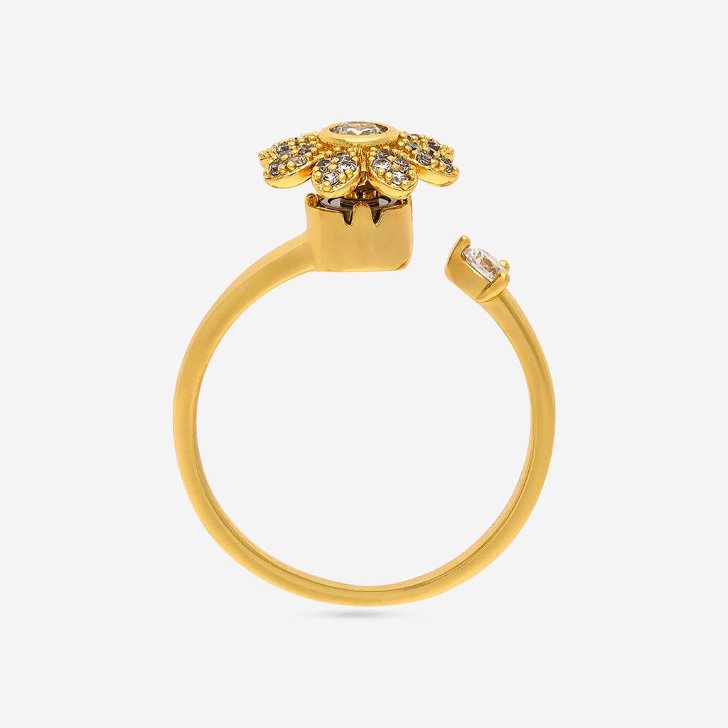 Plated Casual Wear Trendy Zircon Finger Ring - 464164 : 464164