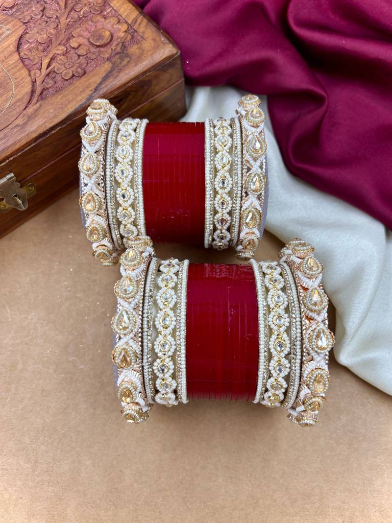 Punjabi Bridal Chooda Set : HB-41-24