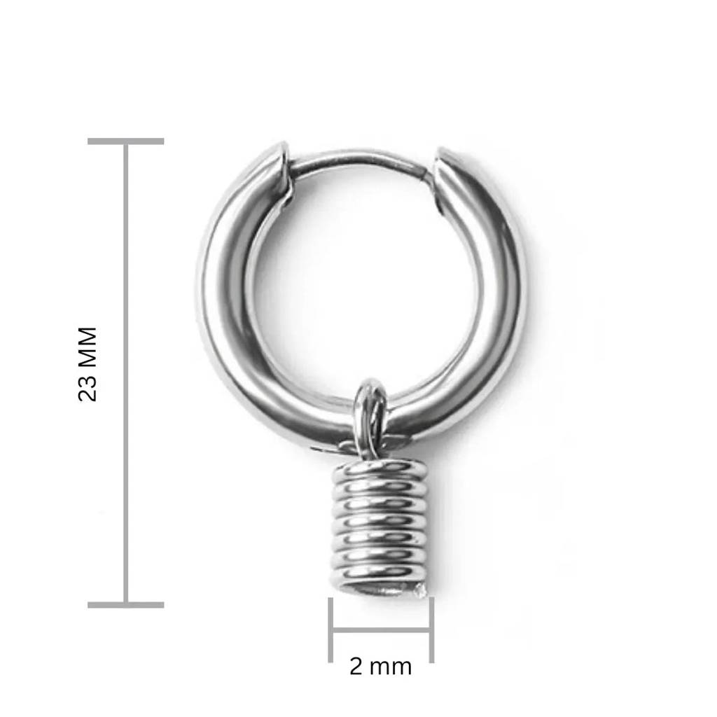 Ramsey Silver Earrings : ME1S0288