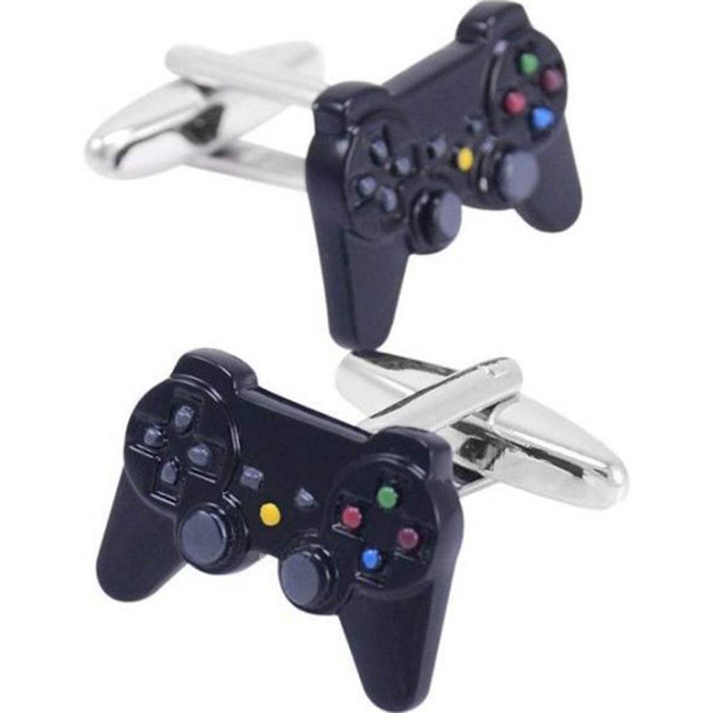 Video Game Controller Shirt Cufflinks For Men Business Corporate Wedding Gift : PX9CL64