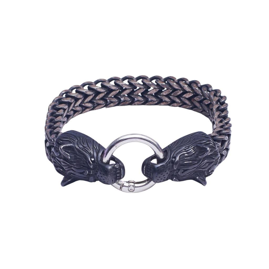 Royal Beast Bracelet-Black : MB1S0524-S-BLK