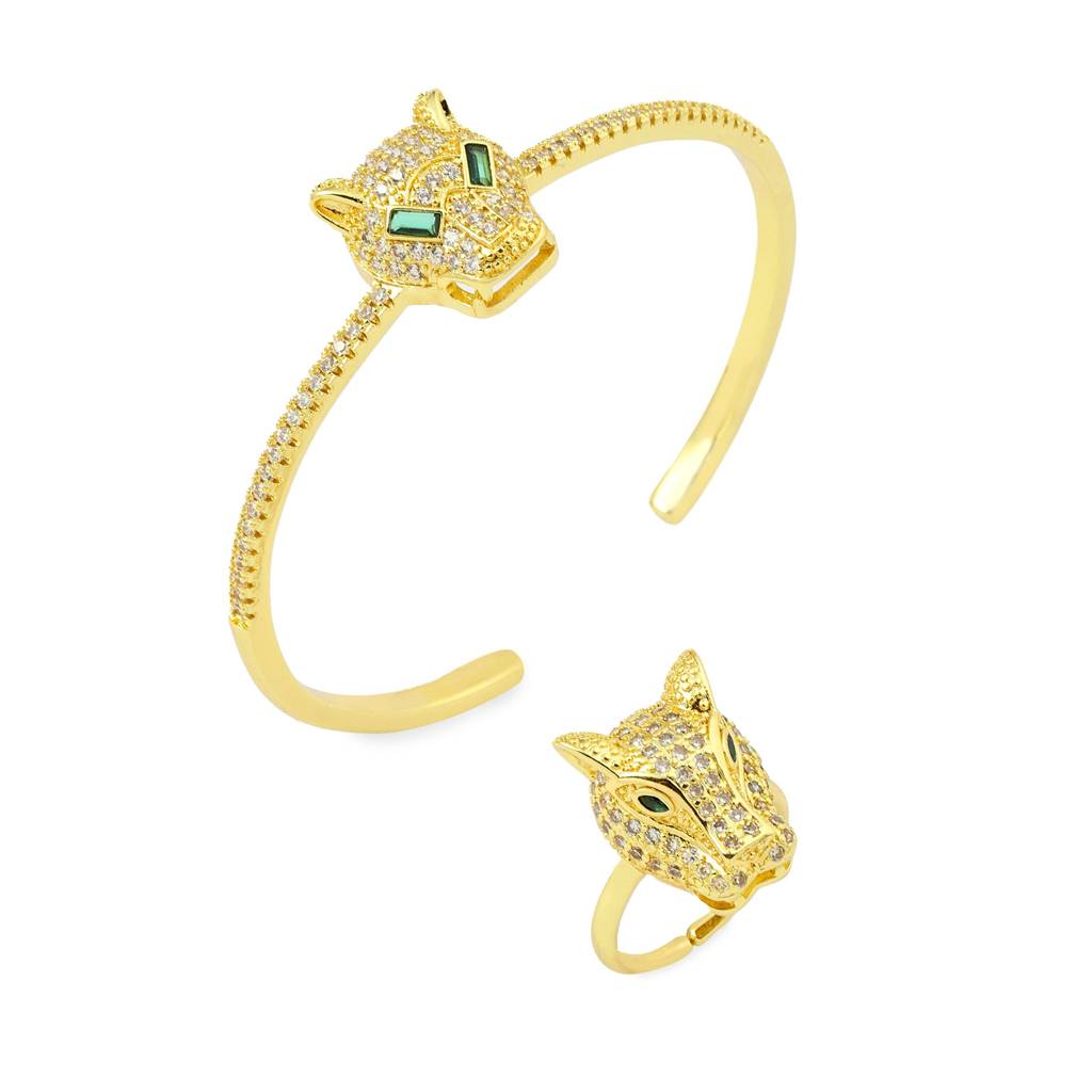 Hunter Bracelet And Ring Combo : BR2C3269