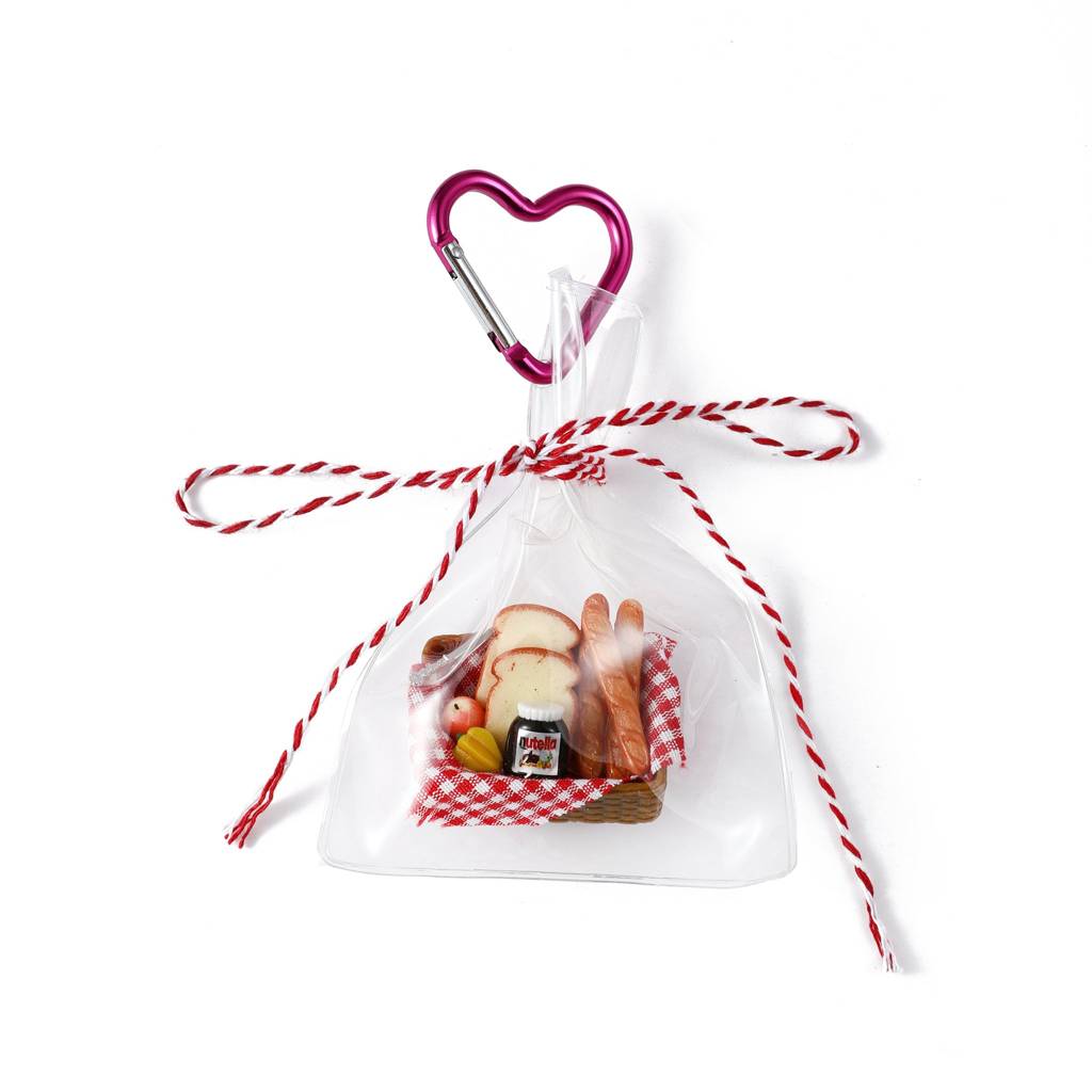 Mini Picnic Food Bag Charm : C-BG-0095-ML