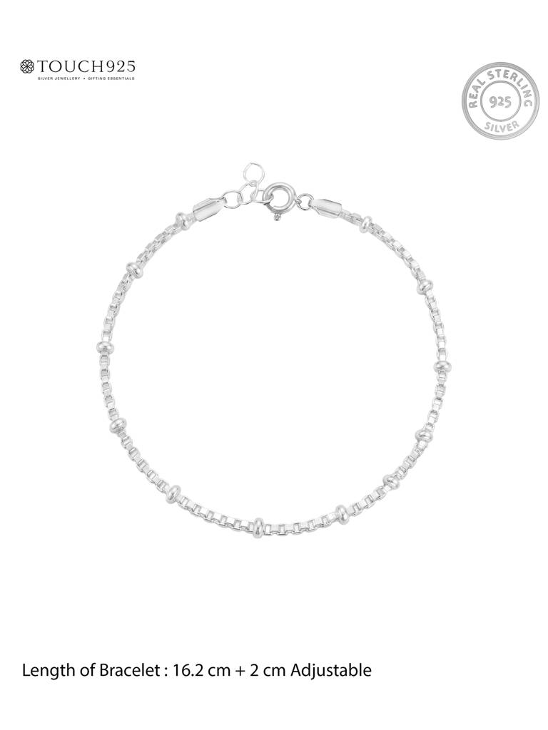 Beaded Box Chain Bracelet : IVLB4017