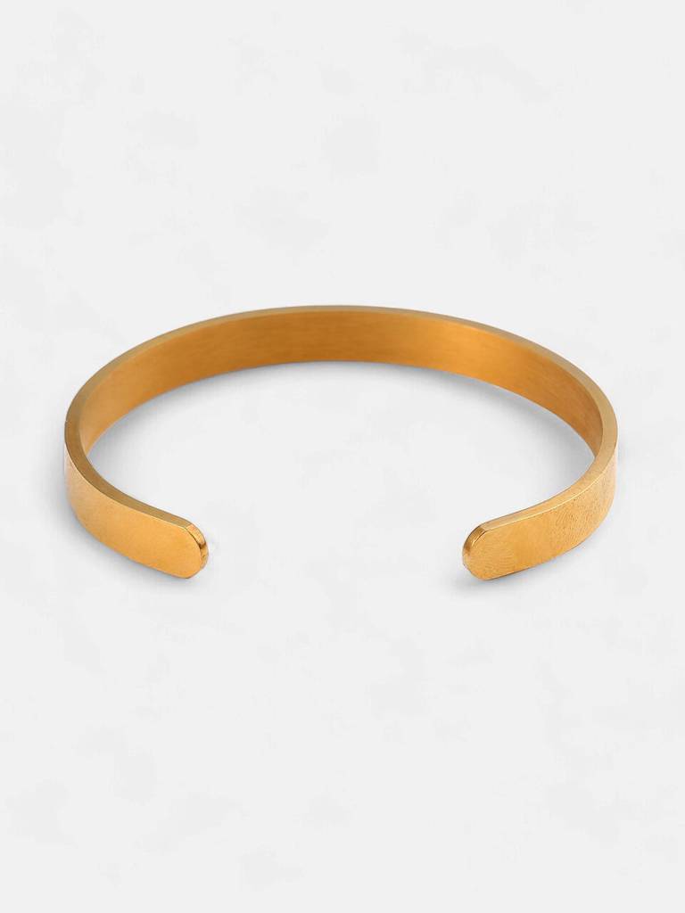 Men'S The Minimal Cuff Bracelet - California Gold : FABR1120