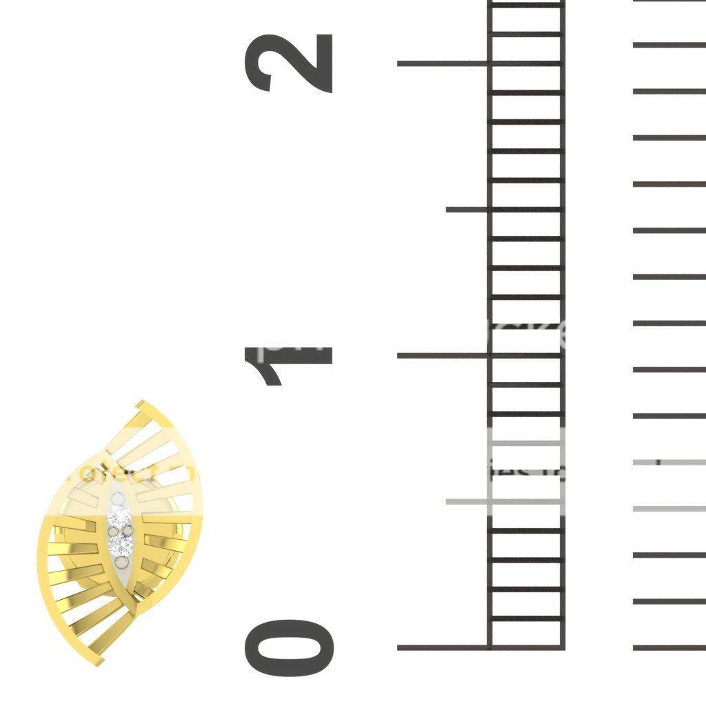 Avsar 9K Bis Hallmarked | Earring For Women/Girls | Ave2 : AVE2YC