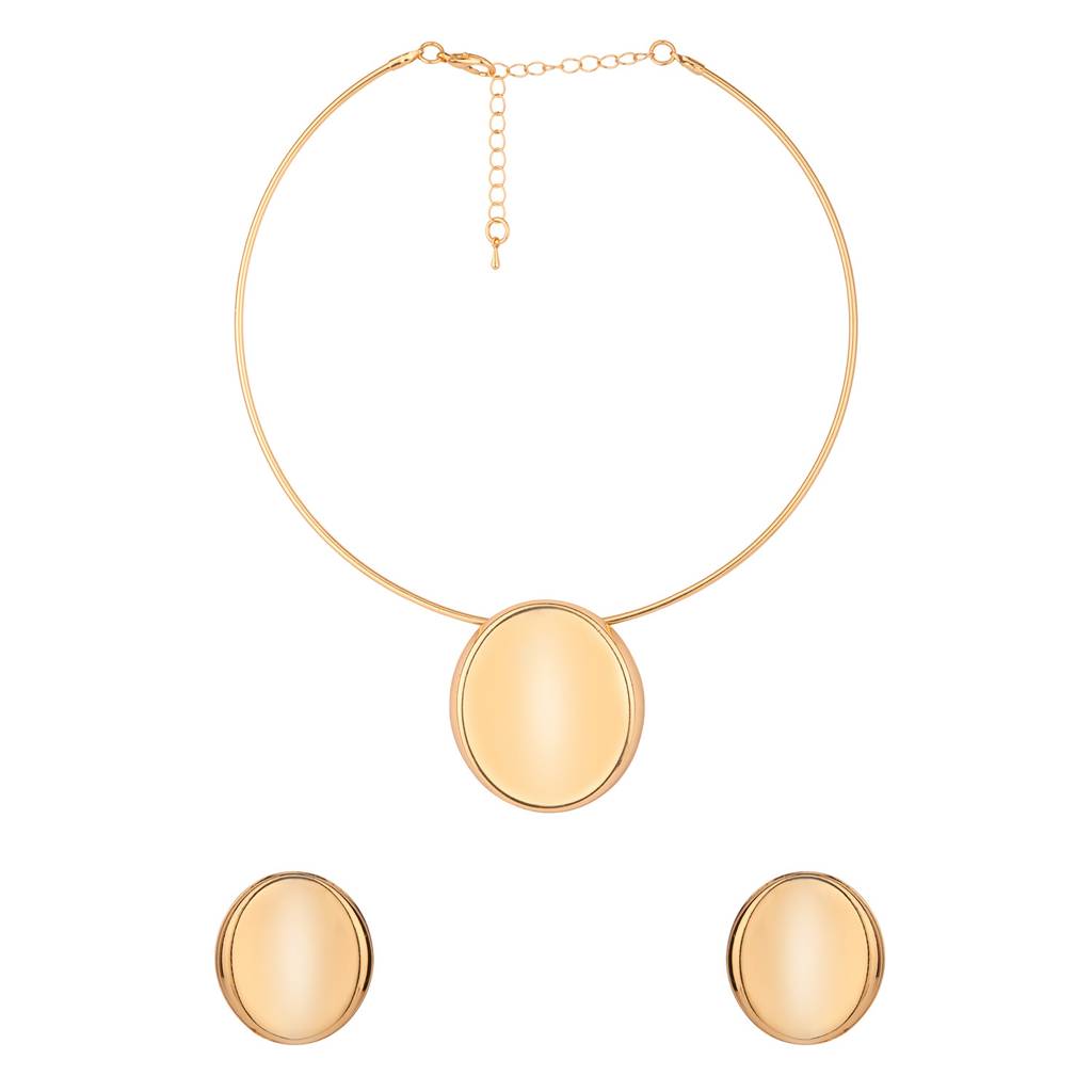 Blume Golden Orbit Minimal Luxe Pendant Set : 8905124563467