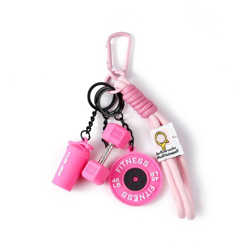 Mini Gym Buddy Bag Charm : C-BG-0096-PK