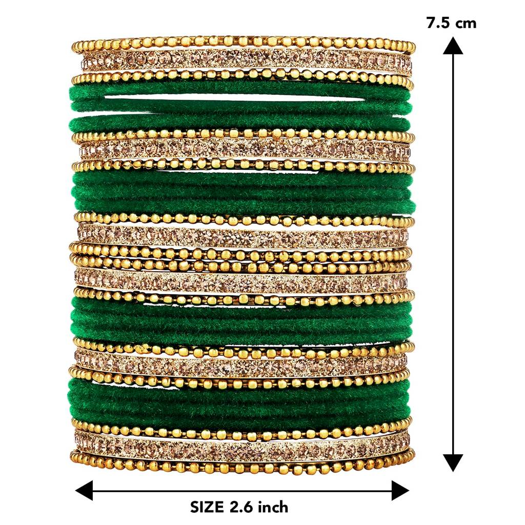 Chuda Bangle Set Indian Traditional Bridal Dulhan Wedding Fashion Jewellery For Women : PF51B34G