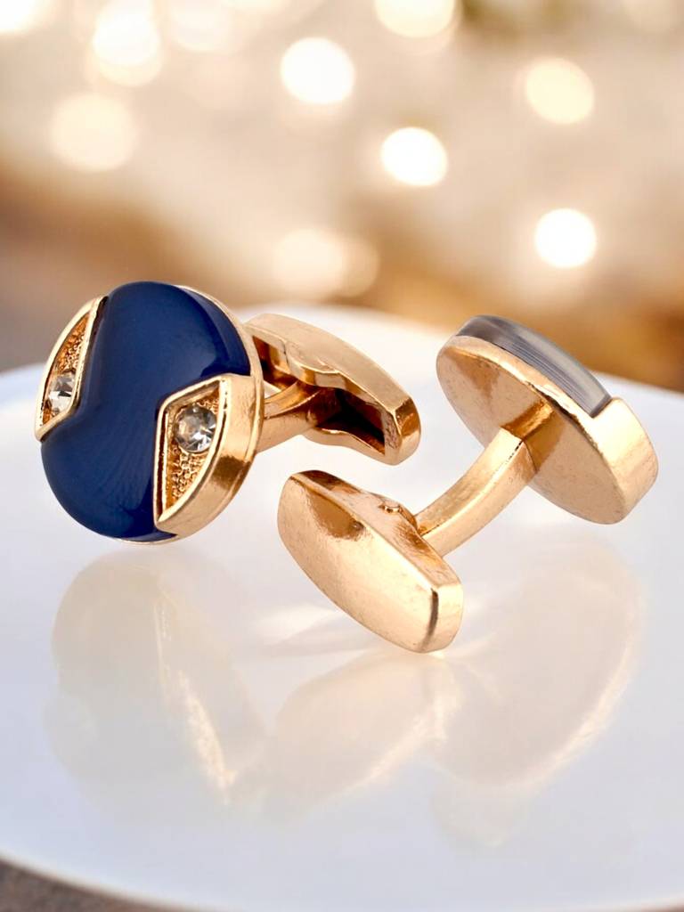 Men Jewellery Sleeve Button Cuff Shirt Button, Blazer Cufflinks Pair Set For Men. : 300-CHC4-1008B-B