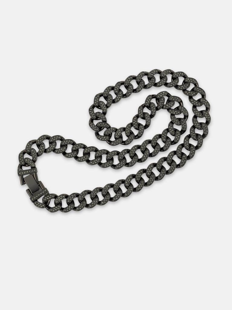 Men'S The Bijou Chain Necklace - Midnight Black : FANC1191