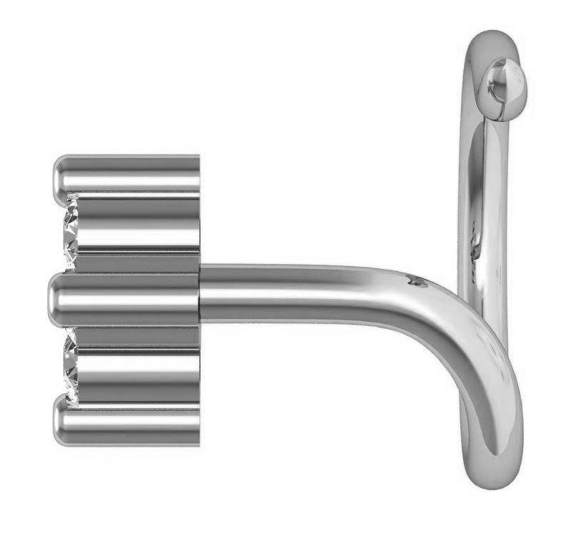 Avsar 9K Bis Hallmarked | Nosepin For Women/Girls |  Avno004 : AVNO004WC