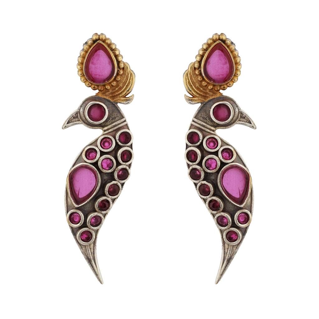 Antique Elegance Peacock Drop : 8905124582659