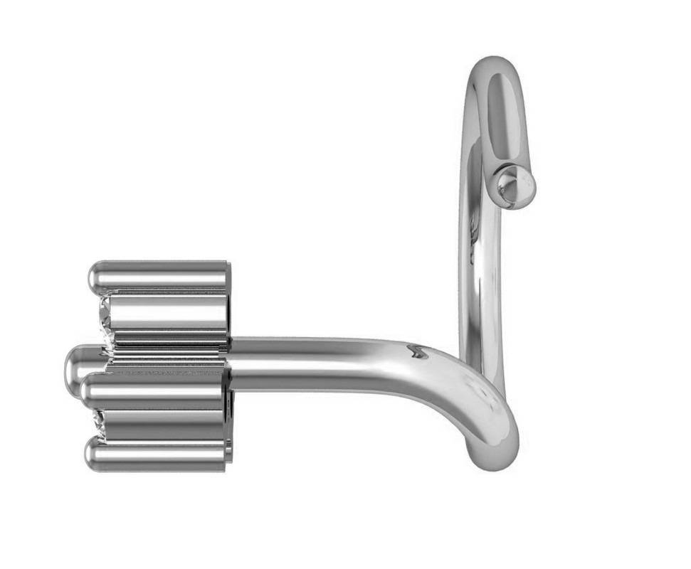 Avsar 9K Bis Hallmarked | Nosepin For Women/Girls |  Avno005 : AVNO005WC