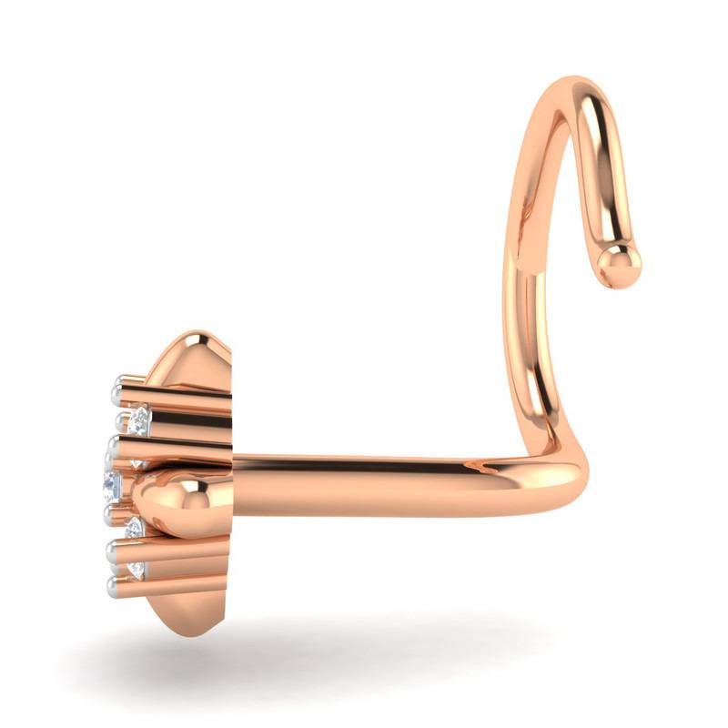 Avsar 9K Bis Hallmarked | Nosepin For Women/Girls |  Avno030 : AVNO030PC