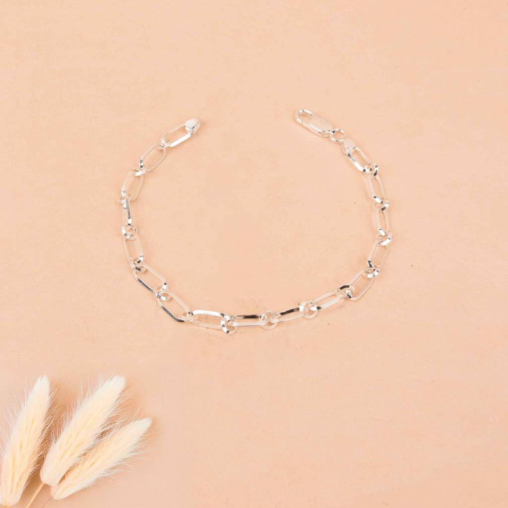 Sutra Flat Link Men Bracelet : MCB0030