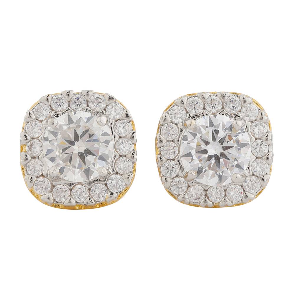 Sparkling Elegance Eternal American Diamond Stud Earrings : 8905124542332