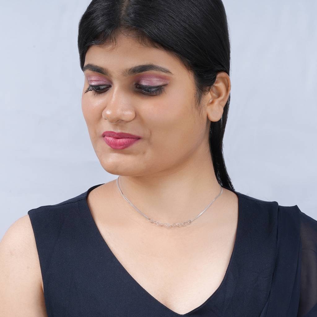 Hexa Charm Silver Pendant – Bold Geometry, Timeless Style : TRPBJX0045