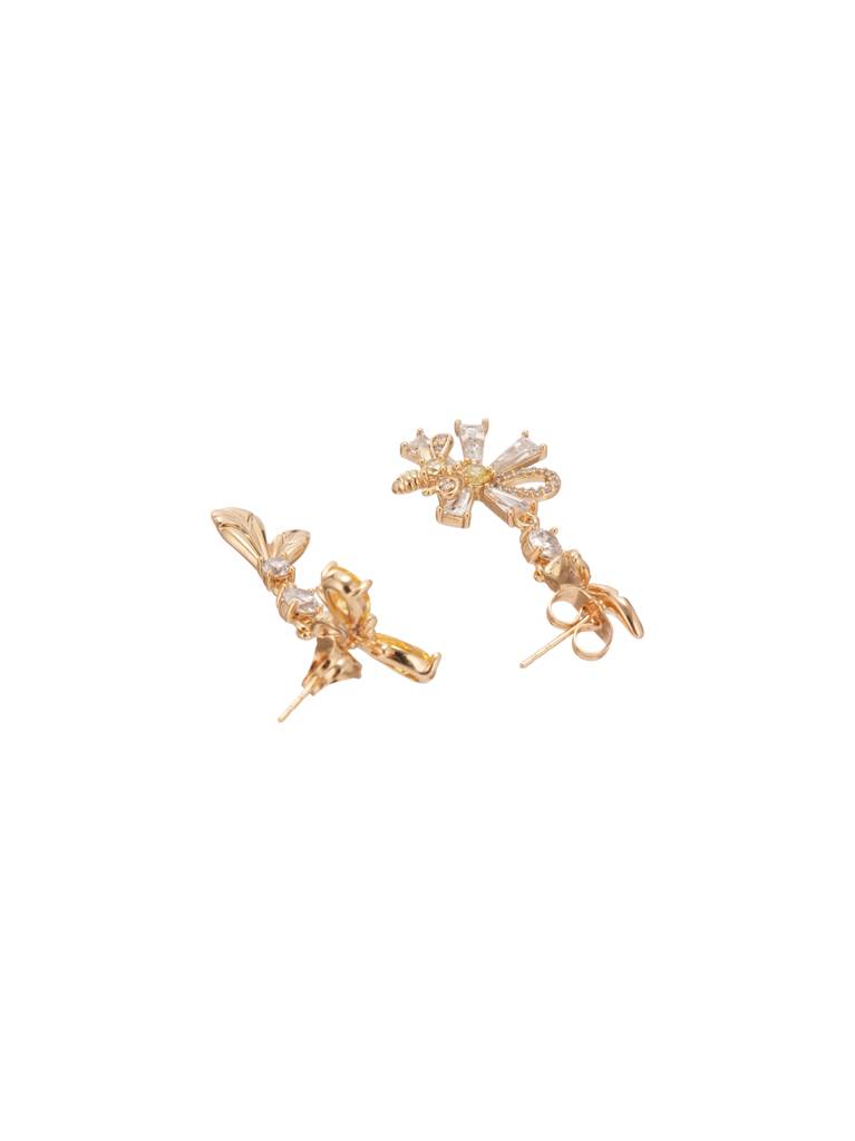 Honeybee Radiance Earrings : Z-ER-G-027