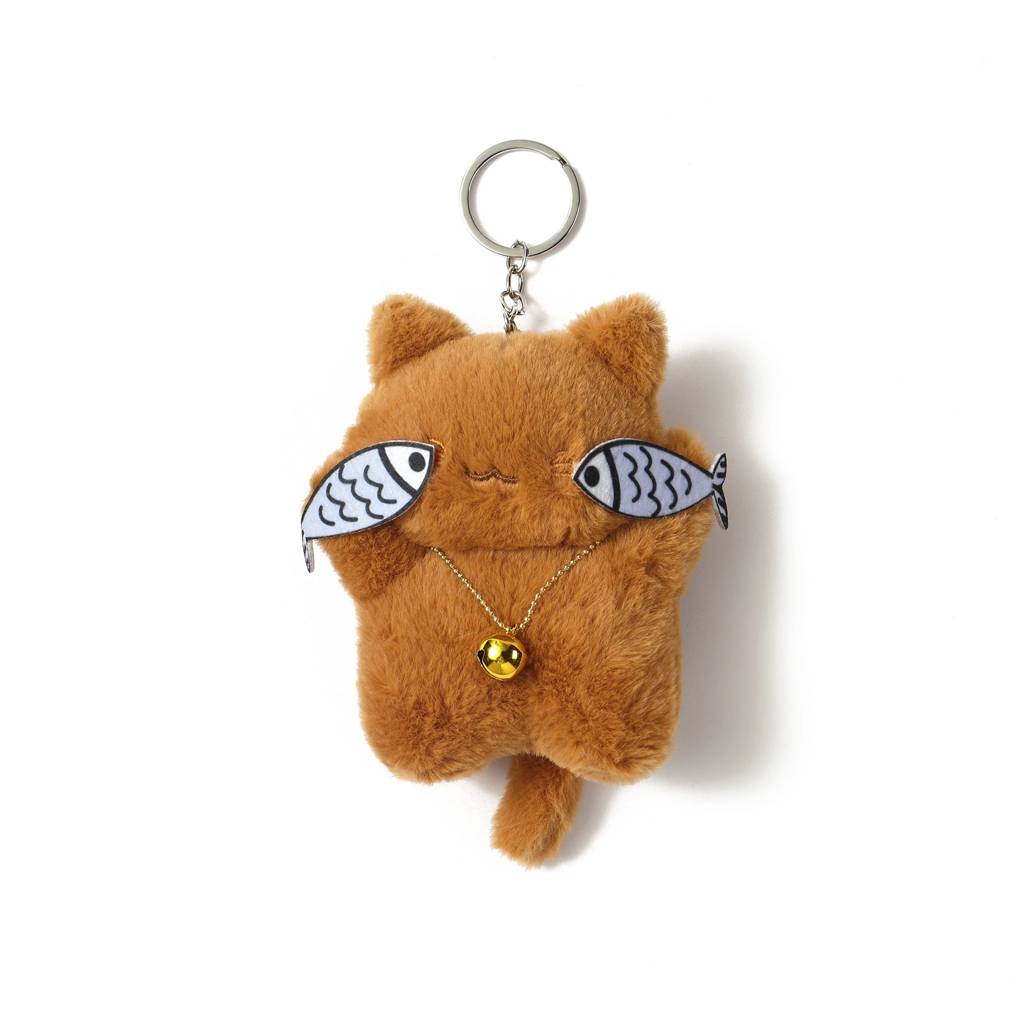 Fish Eye Teddy Bag Charm : C-BG-0029-BR
