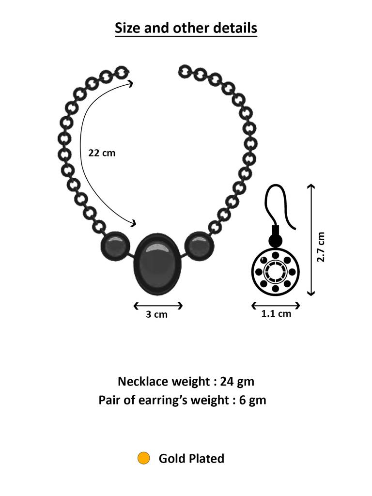 Gold Plated Pearl And Kundan Long Necklace Set : NK4848