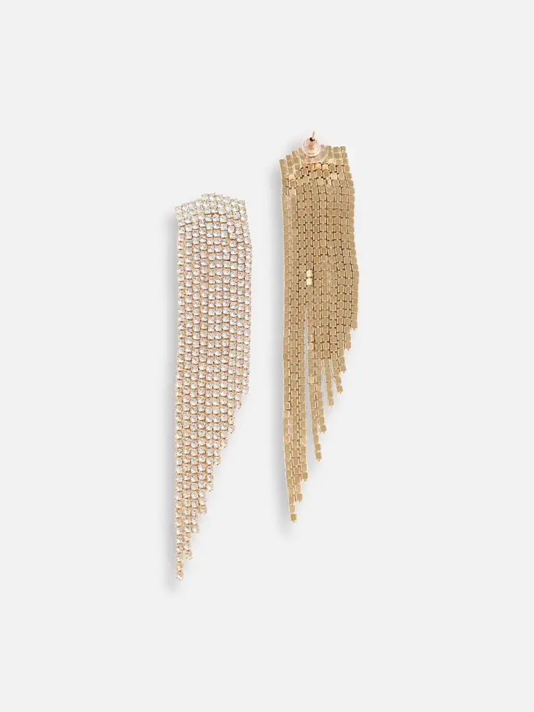 Pleasant-Gold Plated Designer Stone Party Drop Earring For Women : SOHEAR4470