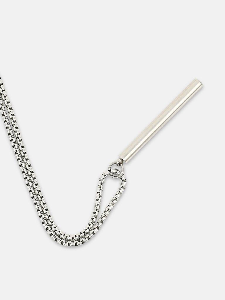 Men'S The Rod Pendant Necklace - Metallic Silver : FAPD1167