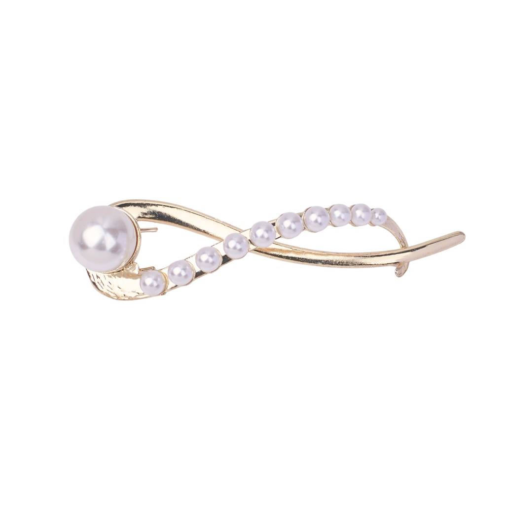 Luna Pearl Pin : HX-HP-S-0055-G